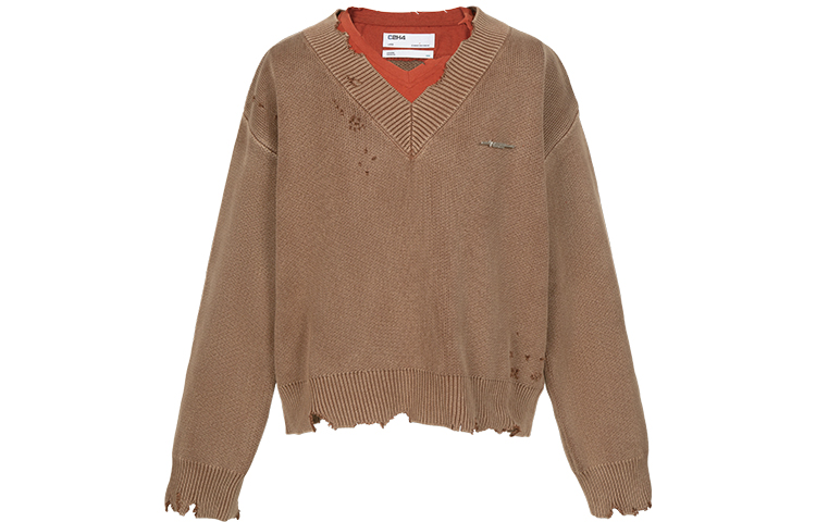 C2H4 Свитер унисекс темно-коричневый
C2H4 Свитер унисекс темно-коричневый