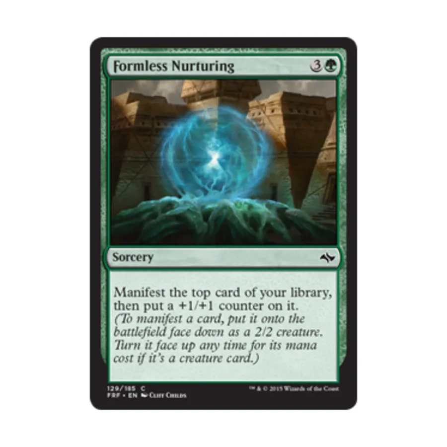 CCG Бесформенное воспитание (C) (Фольга), MTG - Fate Reforged
CCG Бесформенное воспитание (C) (Фольга), MTG - Fate Reforged