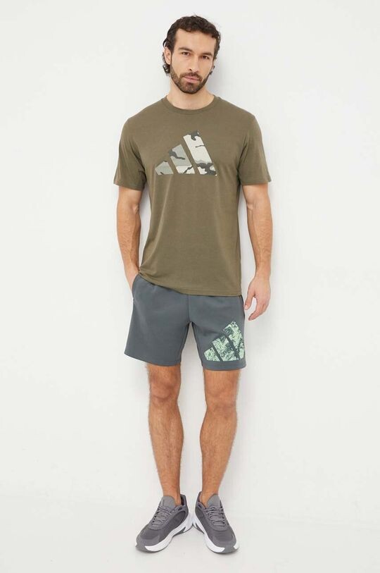 Тренировочная футболка Training Essentials adidas Performance, зеленый
Тренировочная футболка Training Essentials adidas Performance, зеленый