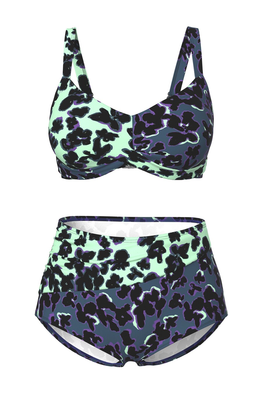 Минимайзер бикини Ulla Popken, синий
Минимайзер бикини Ulla Popken, синий