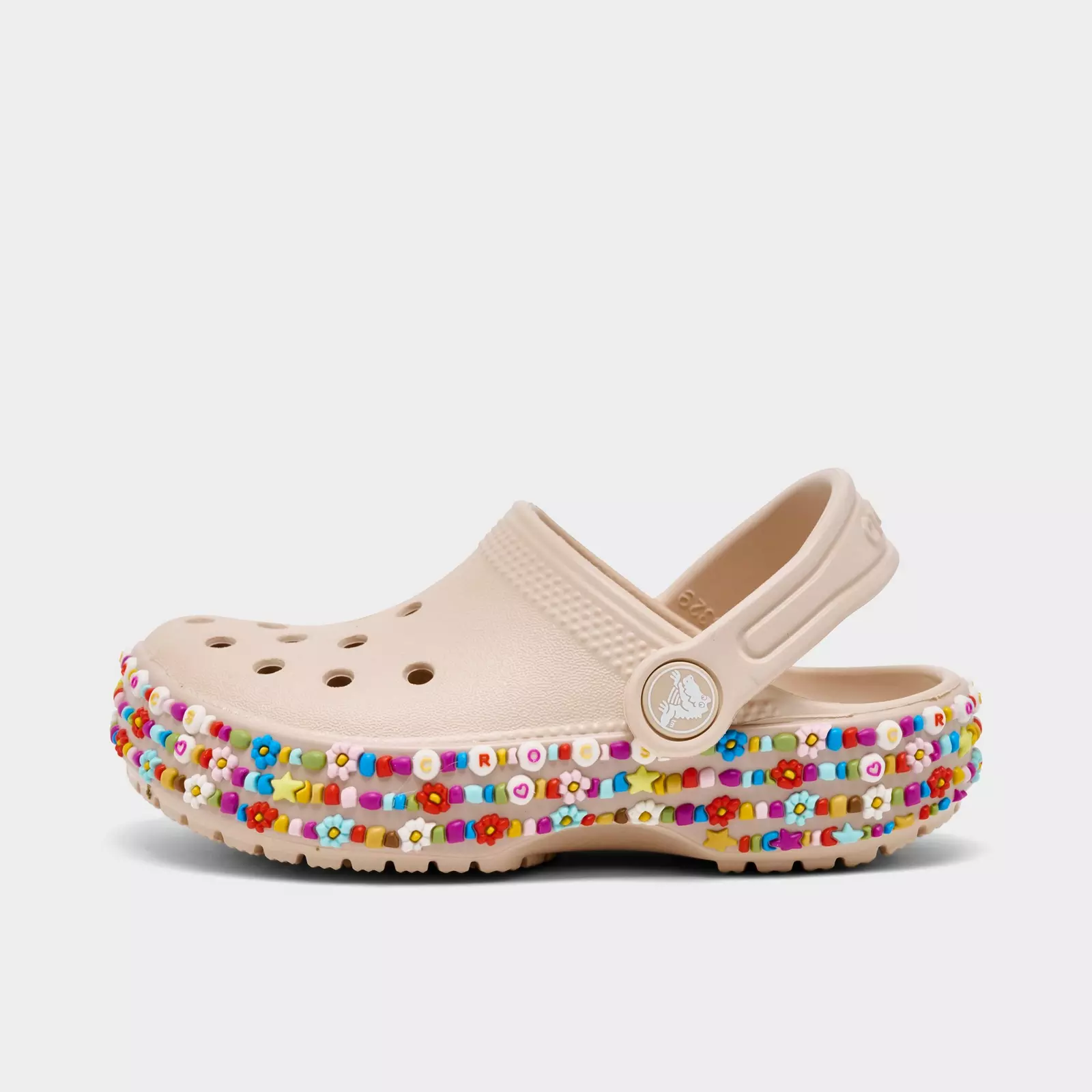Кроксы Girls' Toddler Crocs Friendship Bracelet Classic Clog, бежевый
Кроксы Girls' Toddler Crocs Friendship Bracelet Classic Clog, бежевый