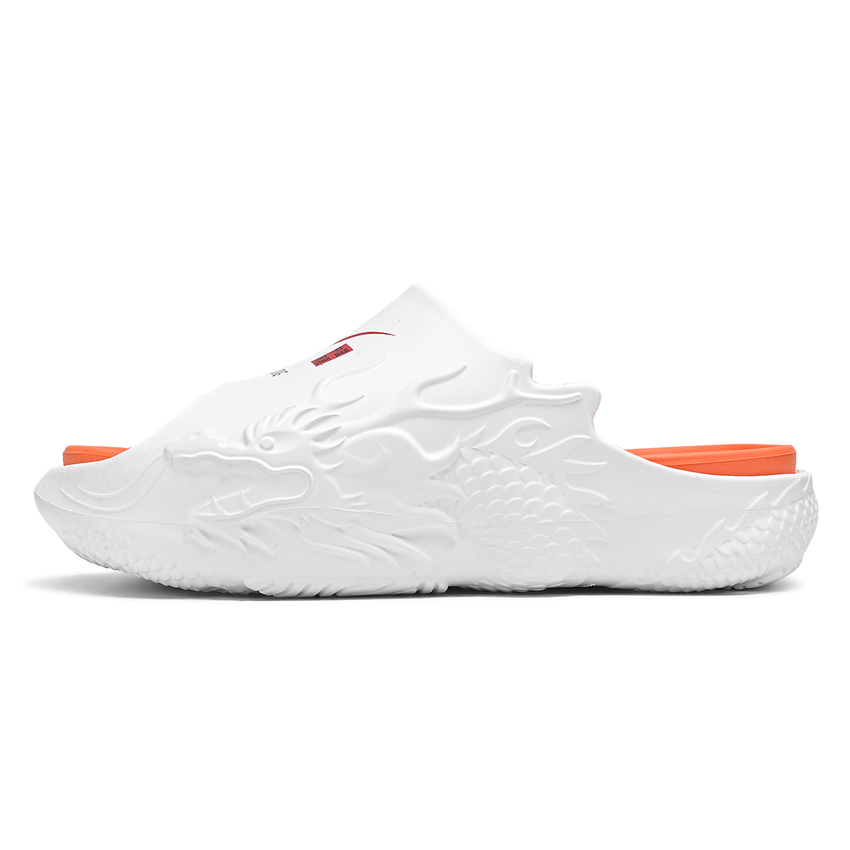 Мужские белые противоскользящие шлепанцы Binary 
Мужские белые противоскользящие шлепанцы Binary