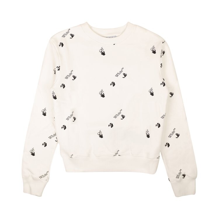 Толстовка Off-White Slim Allover Crewneck 'White', белый
Толстовка Off-White Slim Allover Crewneck 'White', белый