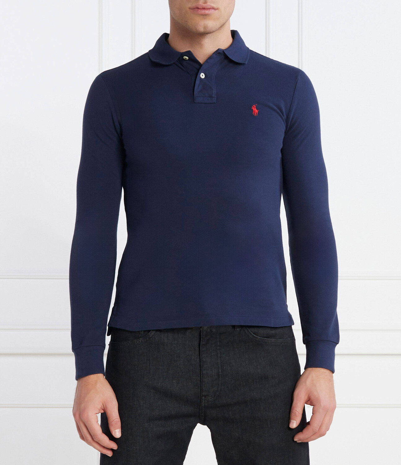 Поло POLO RALPH LAUREN slim fit, темно-синий
Поло POLO RALPH LAUREN slim fit, темно-синий