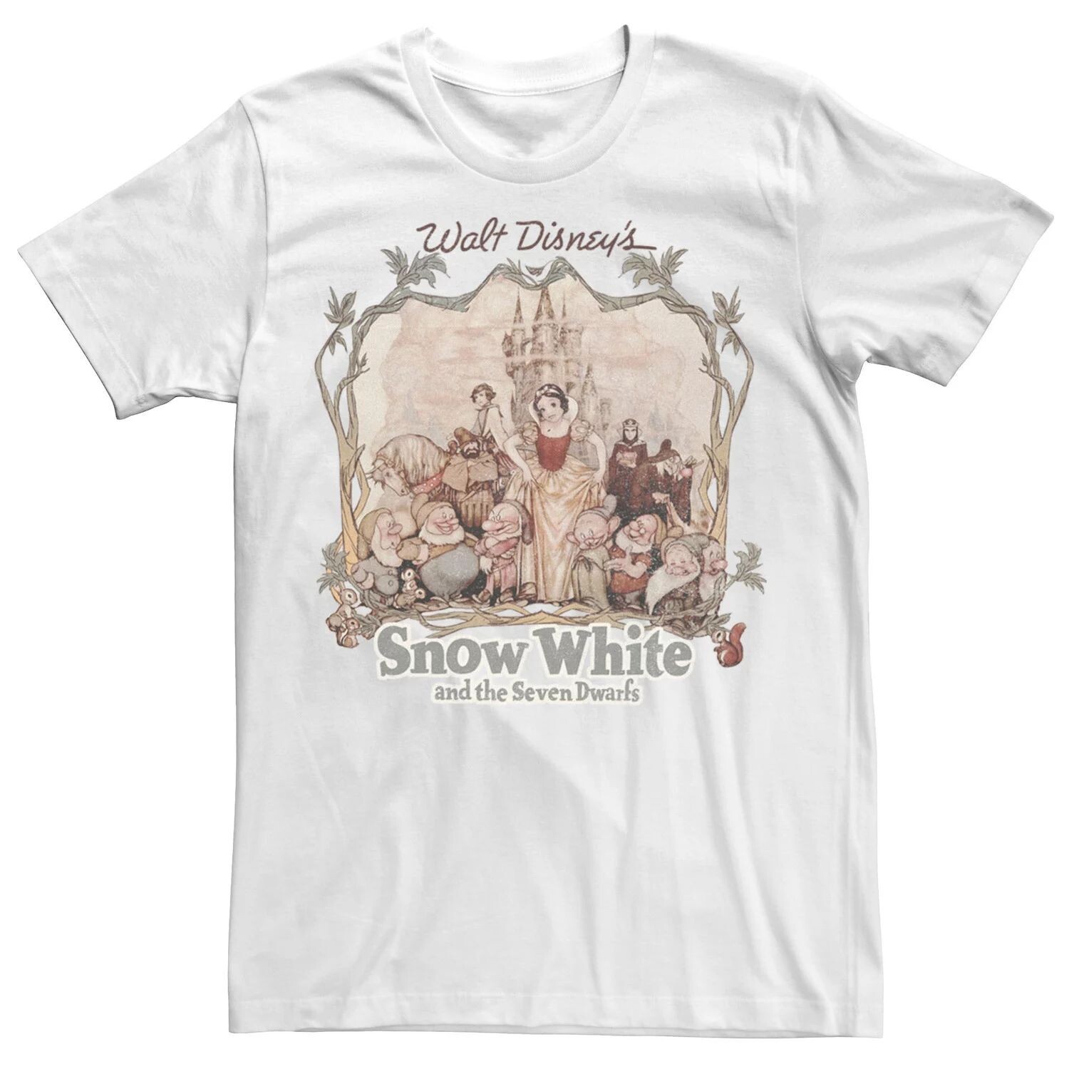 Мужская футболка с портретом «Белоснежка и семь гномов» Disney Licensed Character
Мужская футболка с портретом «Белоснежка и семь гномов» Disney Licensed Character