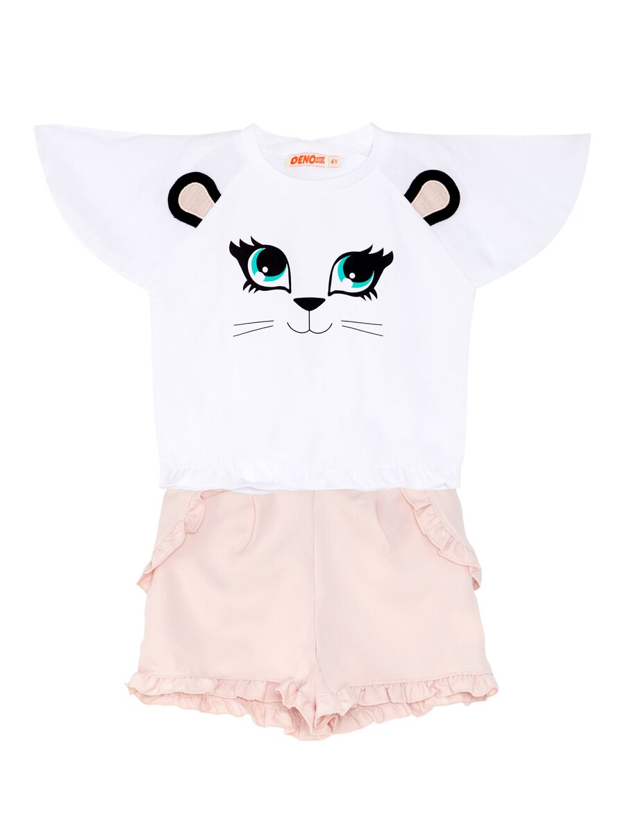 Спортивный костюм Denokids White Cat, белый
Спортивный костюм Denokids White Cat, белый