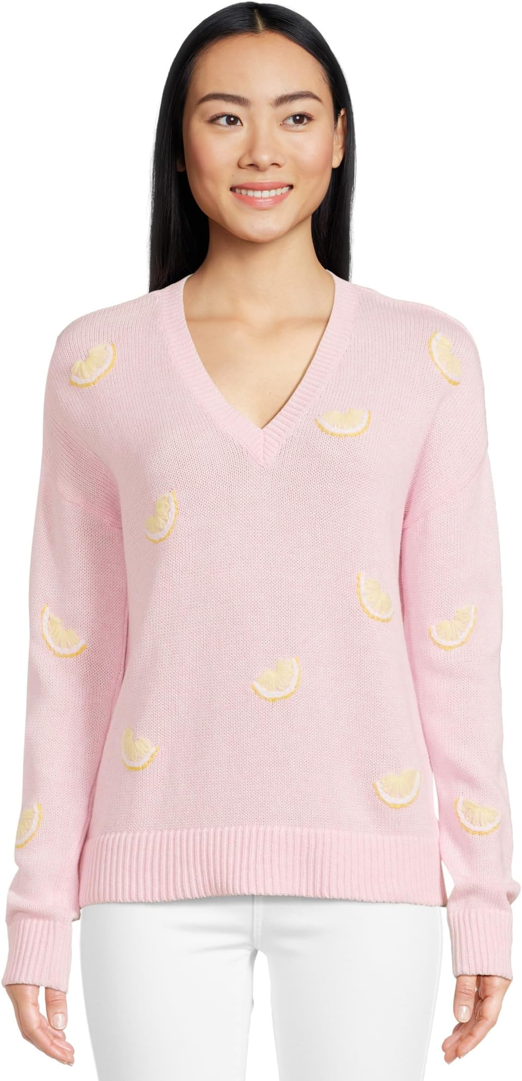 Свитер Lilly Pulitzer Tensley Sweater, Heathered Pink Muse Fresh Squeezed Embroidery
Свитер Lilly Pulitzer Tensley Sweater, Heathered Pink Muse Fresh Squeezed Embroidery