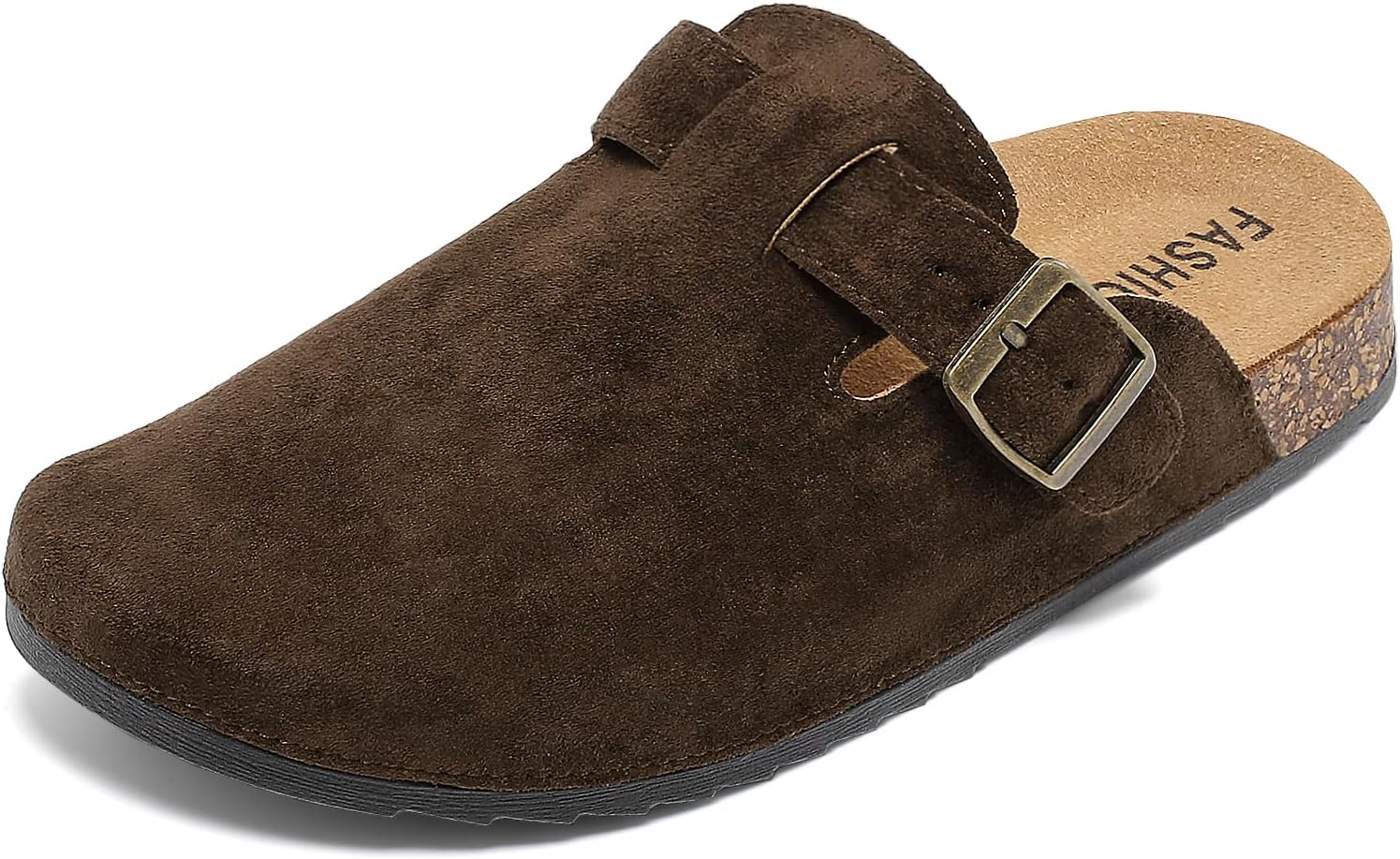 Велюровые сабо для мужчин и женщин унисекс, кожаные мюли с мягкой пробковой стелькой, регулируемая пряжка, шлепанцы с поддержкой свода стопы Ddxyyds, темно-коричневый
Велюровые сабо для мужчин и женщин унисекс, кожаные мюли с мягкой пробковой стелькой, регулируемая пряжка, шлепанцы с поддержкой свода стопы Ddxyyds, темно-коричневый