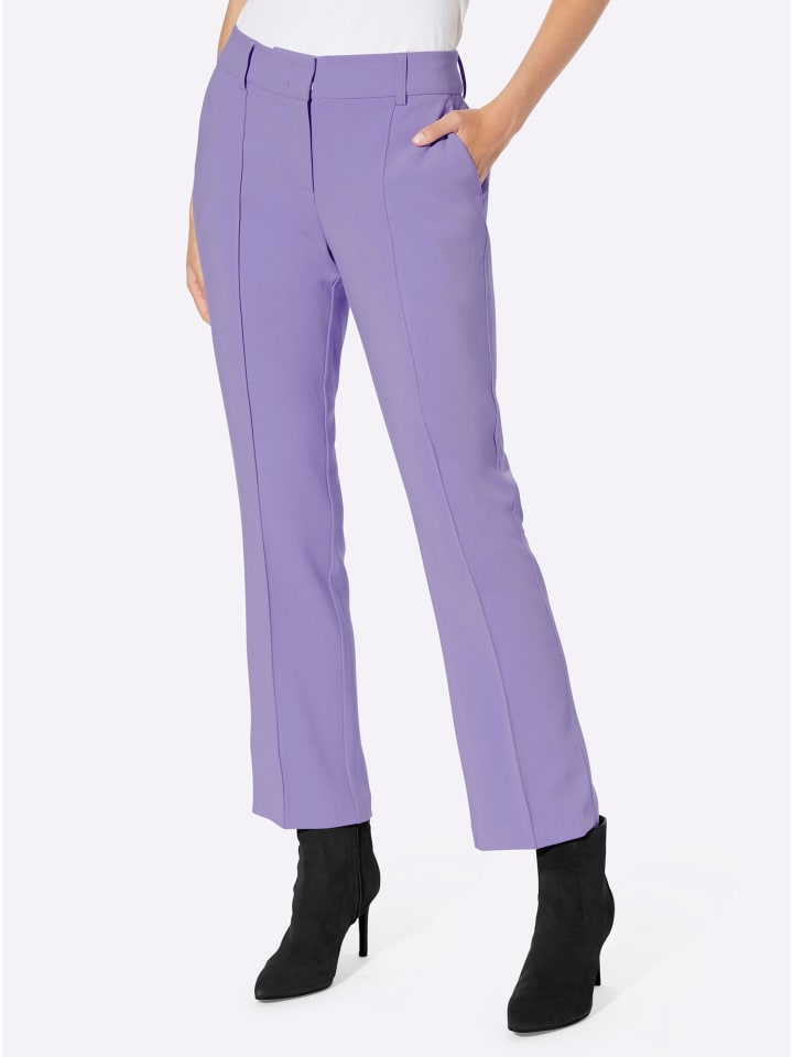 Тканевые брюки Heine, лавандовый
Тканевые брюки Heine, лавандовый