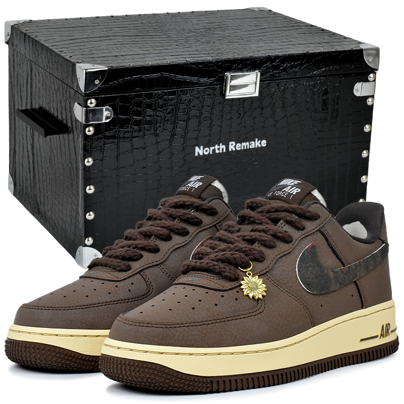кроссовки для скейтбординга Air Force 1 Abrasion Resistant низкие унисекс Nike, коричневый sunflower-gift box 4
кроссовки для скейтбординга Air Force 1 Abrasion Resistant низкие унисекс Nike, коричневый sunflower-gift box 4