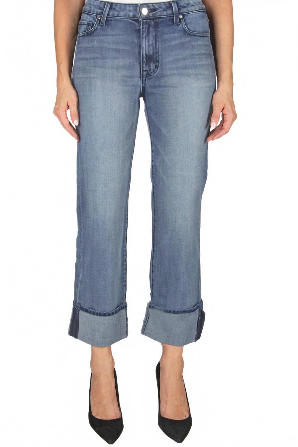 Джинсы Cali Cuff в цвете Acme Blue FIDELITY
Джинсы Cali Cuff в цвете Acme Blue FIDELITY