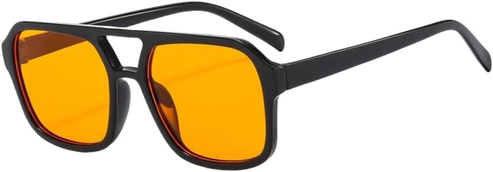 Квадратные авиационные солнцезащитные очки для женщин и мужчин, большая оправа, стильные черные солнцезащитные очки с защитой от УФ-излучения UV400 UJNHGQ, Black-orange
Квадратные авиационные солнцезащитные очки для женщин и мужчин, большая оправа, стильные черные солнцезащитные очки с защитой от УФ-излучения UV400 UJNHGQ, Black-orange