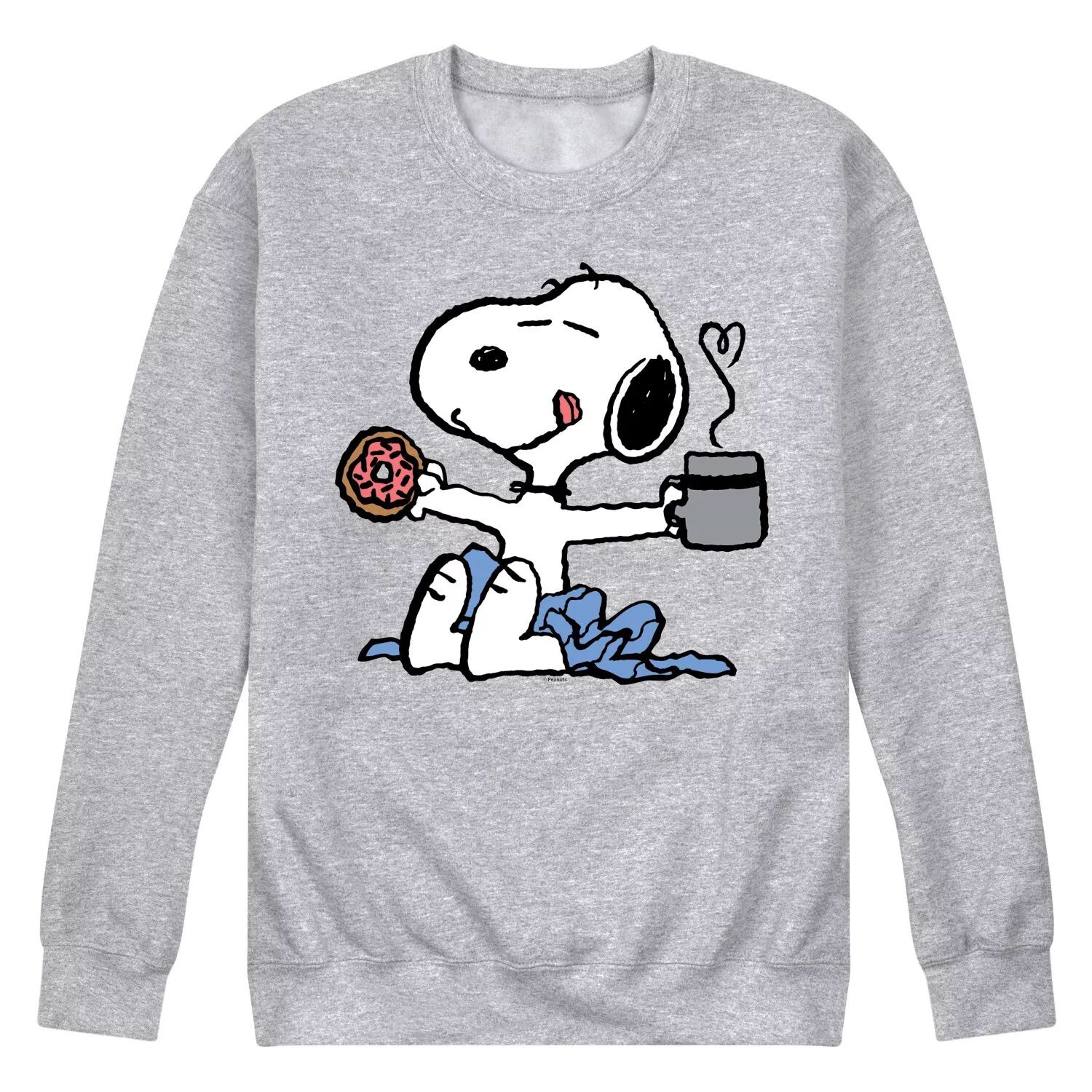 Мужской свитшот с рисунком Peanuts Snoopy Donut Coffee Licensed Character
Мужской свитшот с рисунком Peanuts Snoopy Donut Coffee Licensed Character