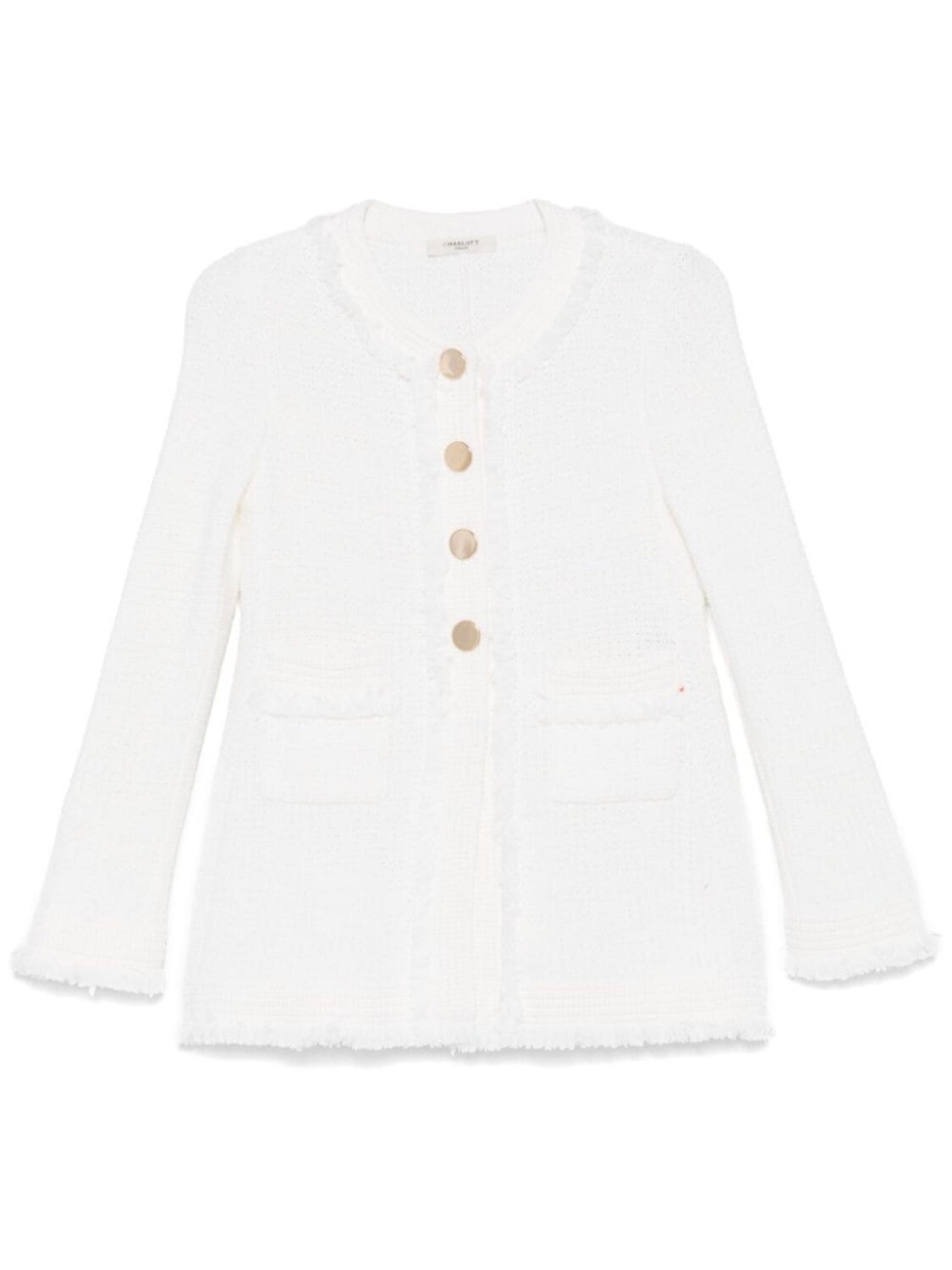 Charlott кардиган с бахромой, белый
Charlott кардиган с бахромой, белый