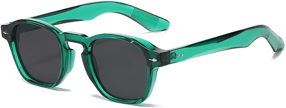 Мужские квадратные солнцезащитные очки в стиле ретро с заклепками, модные сине-зеленые, трендовые оттенки, защита от ультрафиолета UV400, женские очки в прозрачной оправе WNCKSQ, Green Grey
Мужские квадратные солнцезащитные очки в стиле ретро с заклепками, модные сине-зеленые, трендовые оттенки, защита от ультрафиолета UV400, женские очки в прозрачной оправе WNCKSQ, Green Grey