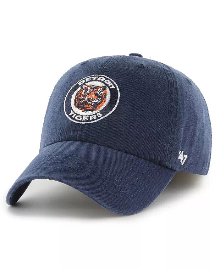 Мужская темно-синяя приталенная шляпа Detroit Tigers Cooperstown Collection Franchise '47 Brand
Мужская темно-синяя приталенная шляпа Detroit Tigers Cooperstown Collection Franchise '47 Brand