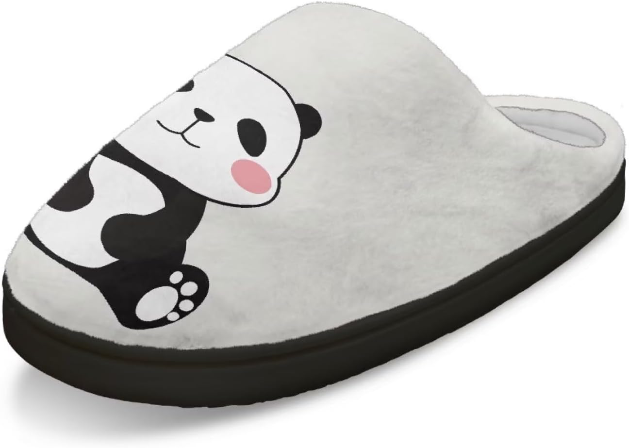 Домашние тапочки для женщин и мужчин, размеры 4-12, плюшевые, ультрамягкие, уютные, без шнурков Fuojuvelie, Panda
Домашние тапочки для женщин и мужчин, размеры 4-12, плюшевые, ультрамягкие, уютные, без шнурков Fuojuvelie, Panda