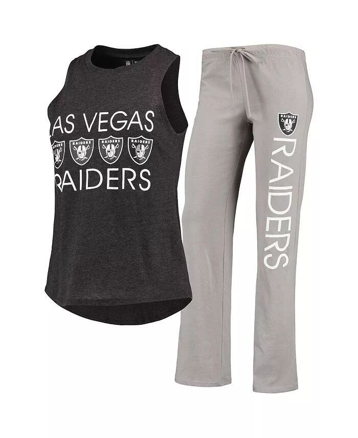 Женский черный, серый Las Vegas Raiders Plus Size Meter майка и штаны комплект для сна Concepts Sport
Женский черный, серый Las Vegas Raiders Plus Size Meter майка и штаны комплект для сна Concepts Sport