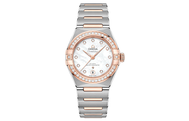 OMEGA Автоматический механический женские часы Constellation Collection 29 мм белый циферблат 131.25.29.20.55.001
OMEGA Автоматический механический женские часы Constellation Collection 29 мм белый циферблат 131.25.29.20.55.001