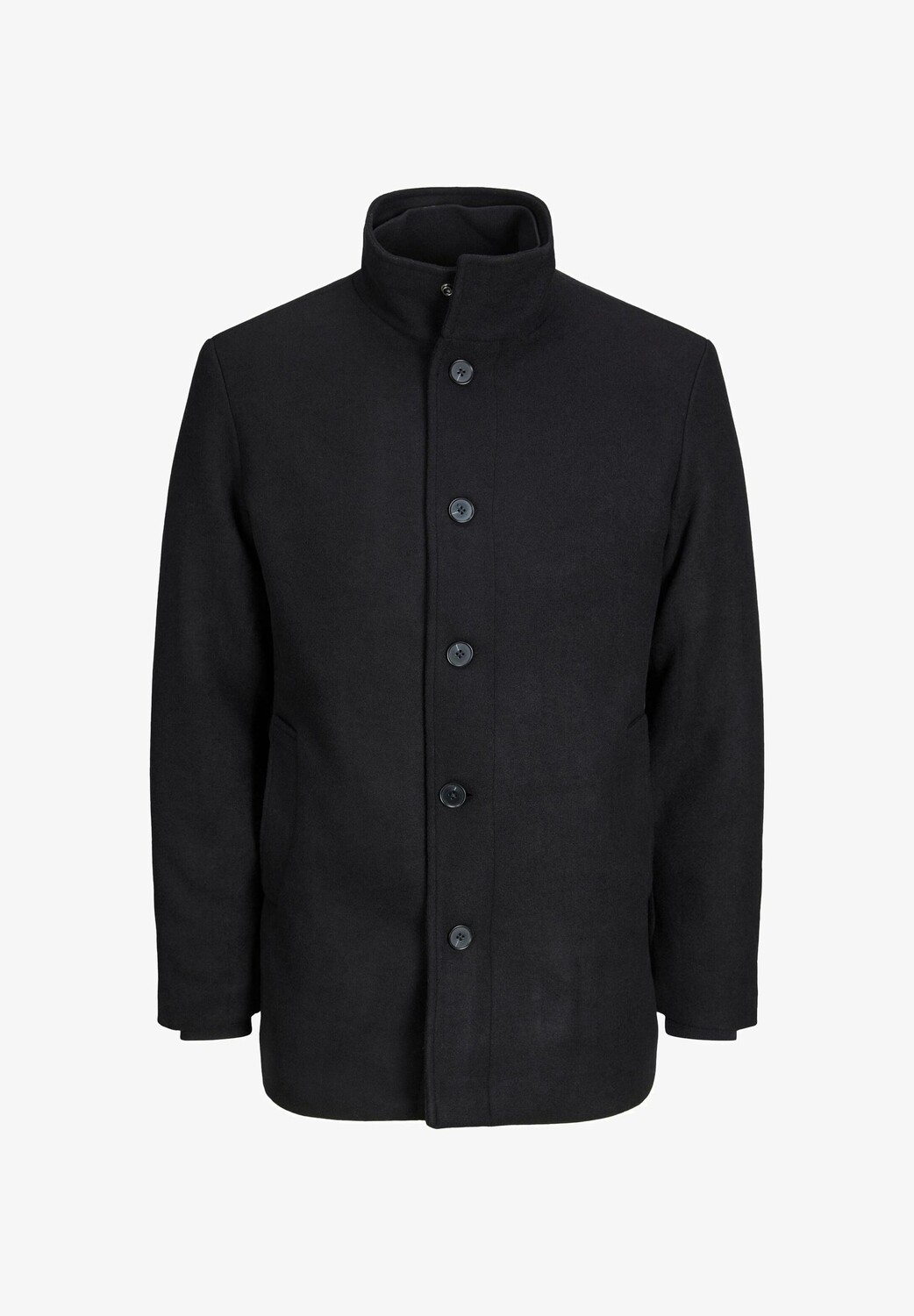 Пальто классическое Jack & Jones на пуговицах, черный
Пальто классическое Jack & Jones на пуговицах, черный