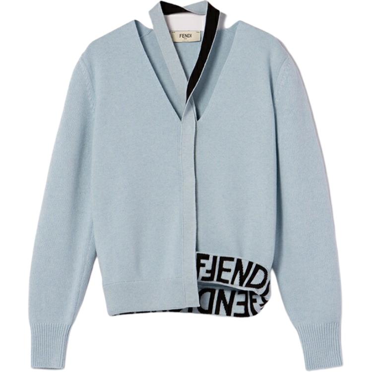 Кардиган с ажурными узорами FENDI, синий
Кардиган с ажурными узорами FENDI, синий