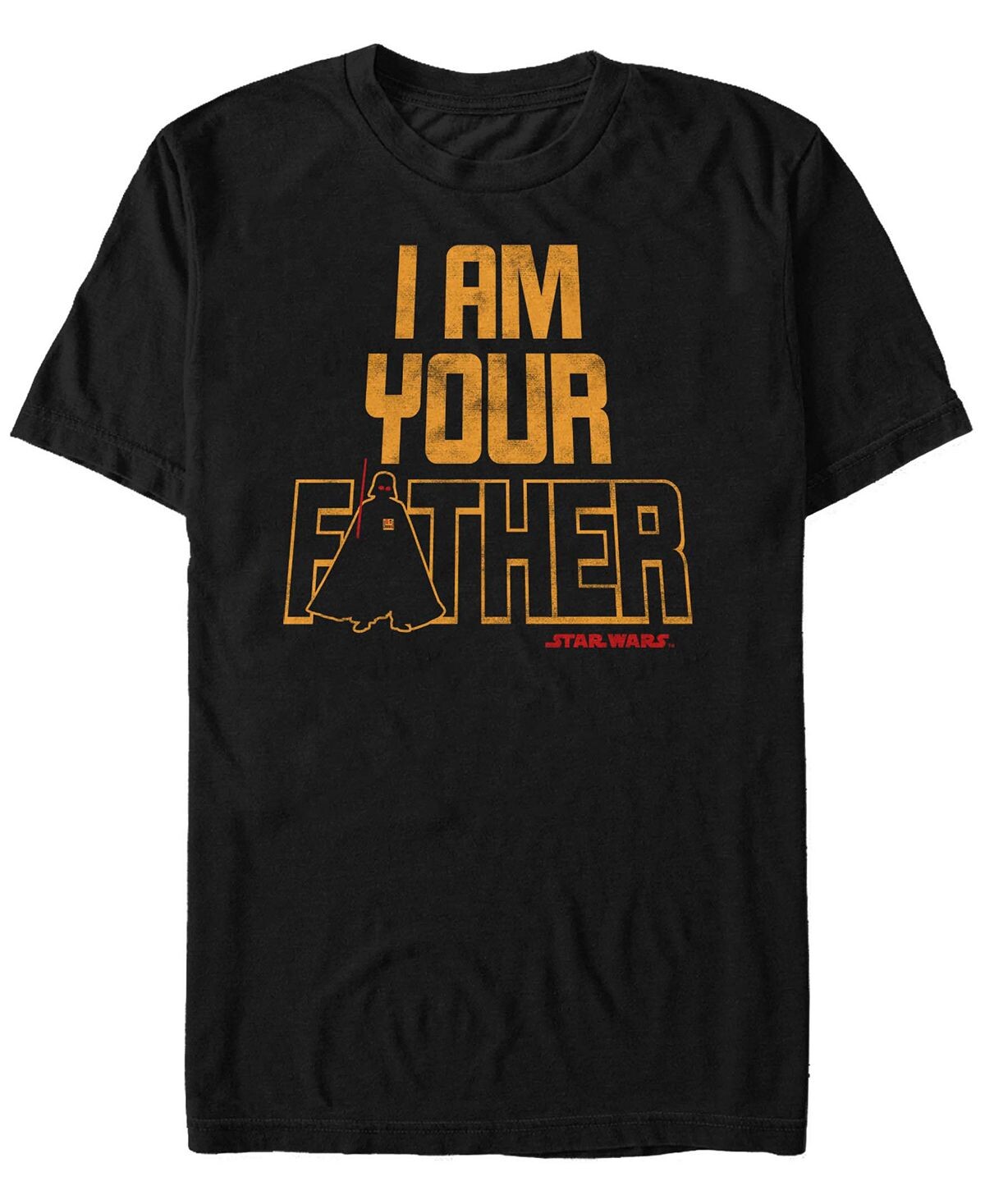 Мужская футболка с коротким рукавом с силуэтом «звездные войны вейдер я твой отец» Fifth Sun, черный
Мужская футболка с коротким рукавом с силуэтом «звездные войны вейдер я твой отец» Fifth Sun, черный