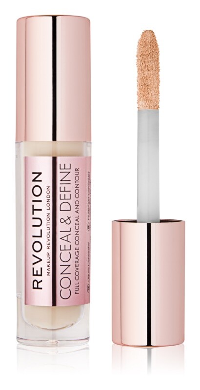 Жидкий корректор Makeup Revolution Conceal & Define, оттенок C2 4 г
Жидкий корректор Makeup Revolution Conceal & Define, оттенок C2 4 г
