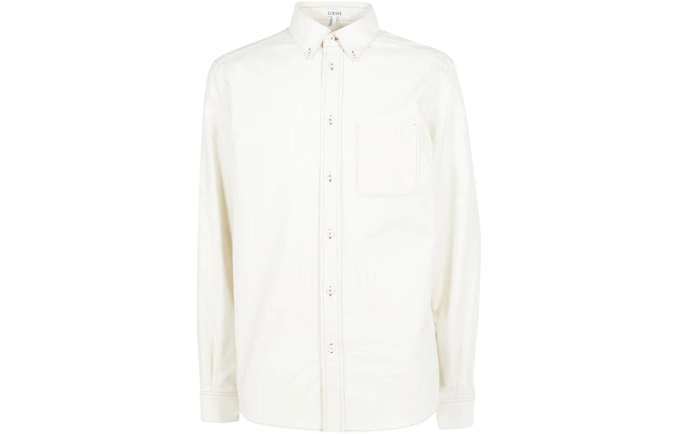 Рубашка мужская белая Loewe, белый
Рубашка мужская белая Loewe, белый