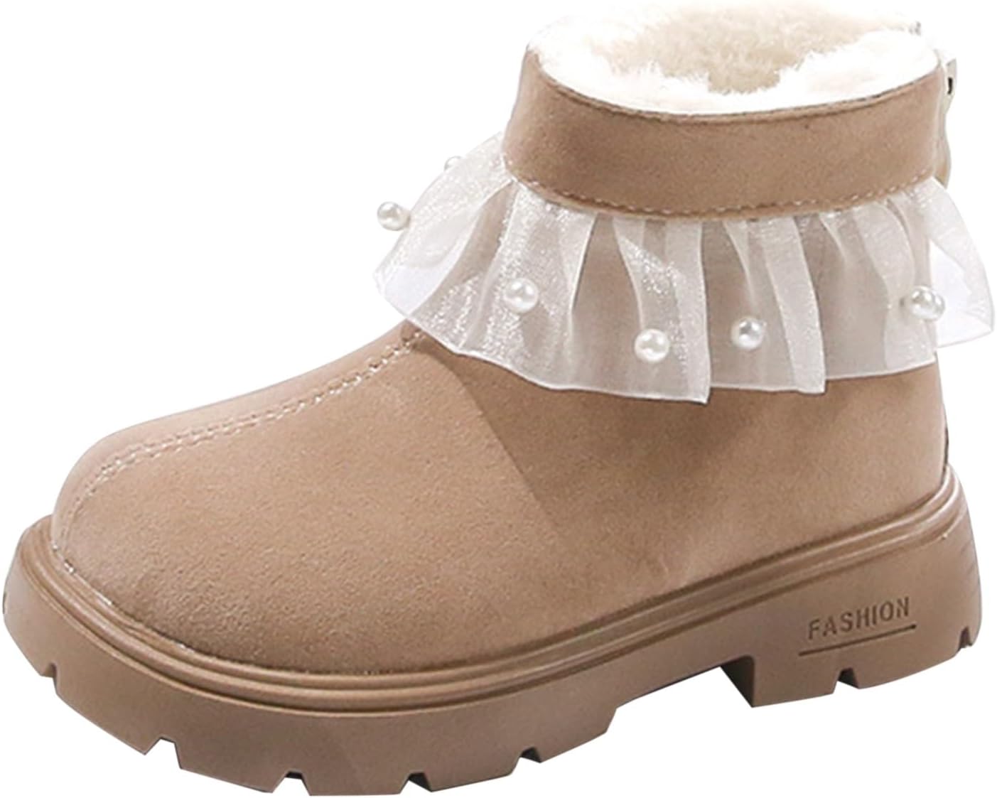 Детские зимние ботинки с искусственным мехом с утеплителем, девочкам и мальчикам, с флисовой подкладкой, мягкие и теплые, утепленные плюшевые ботинки до щиколотки, противоскользящие для активного отдыха на улице Generic, Khaki-1
Детские зимние ботинки с искусственным мехом с утеплителем, девочкам и мальчикам, с флисовой подкладкой, мягкие и теплые, утепленные плюшевые ботинки до щиколотки, противоскользящие для активного отдыха на улице Generic, Khaki-1