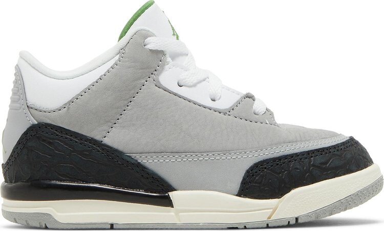 Кроссовки Air Jordan 3 Retro TD Chlorophyll, серый
Кроссовки Air Jordan 3 Retro TD Chlorophyll, серый