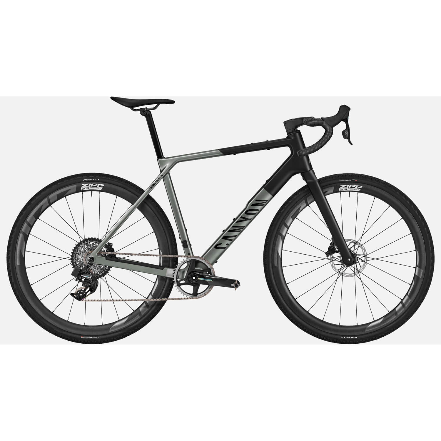 Гравийный велосипед Canyon Grail CF SLX 8 AXS, серый
Гравийный велосипед Canyon Grail CF SLX 8 AXS, серый