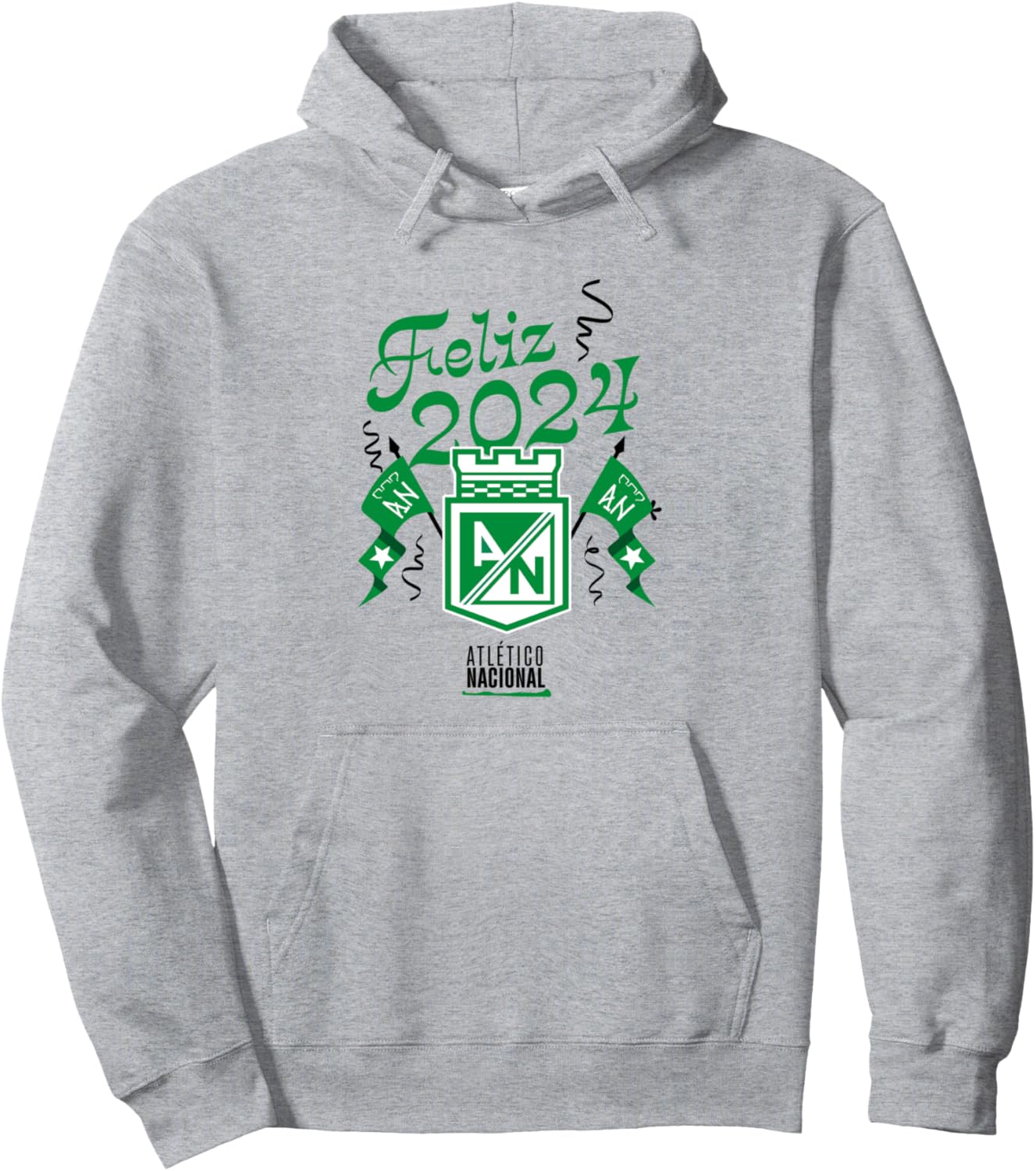 Новогодняя толстовка Atletico Nacional National Atletico, серый
Новогодняя толстовка Atletico Nacional National Atletico, серый