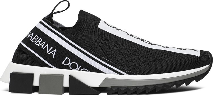 Кроссовки Dolce & Gabbana Sorrento Melt Black White 2019, черный 
Кроссовки Dolce & Gabbana Sorrento Melt Black White 2019, черный