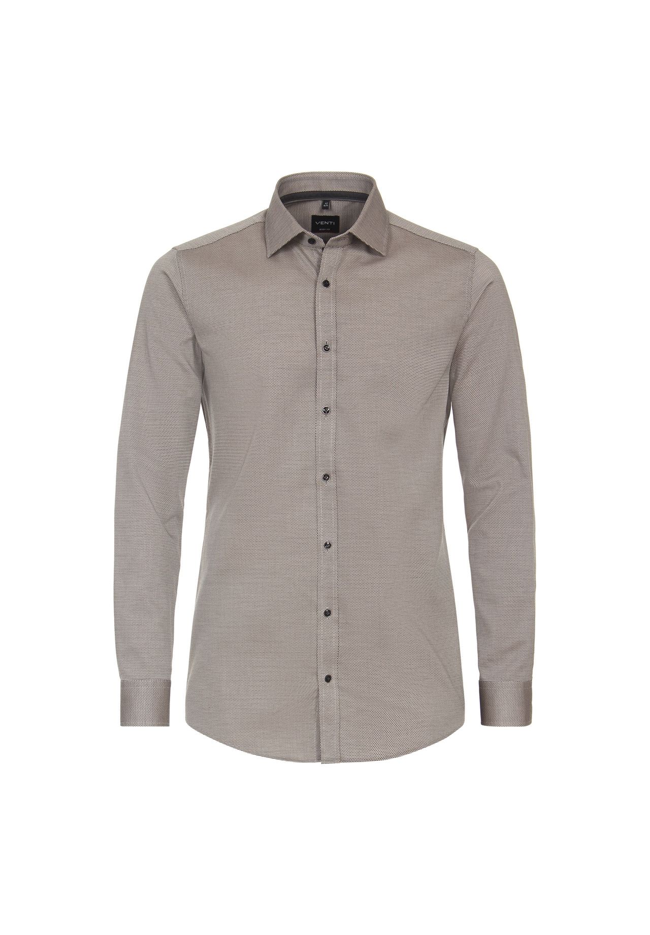 Мужская деловая рубашка однотонного кроя Venti, светло-коричневый
Мужская деловая рубашка однотонного кроя Venti, светло-коричневый