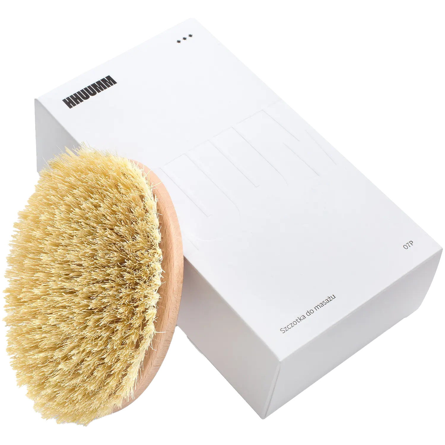 Hhuumm No. 7P Tampico щетка для сухого массажа тела, 1 шт.
Hhuumm No. 7P Tampico щетка для сухого массажа тела, 1 шт.