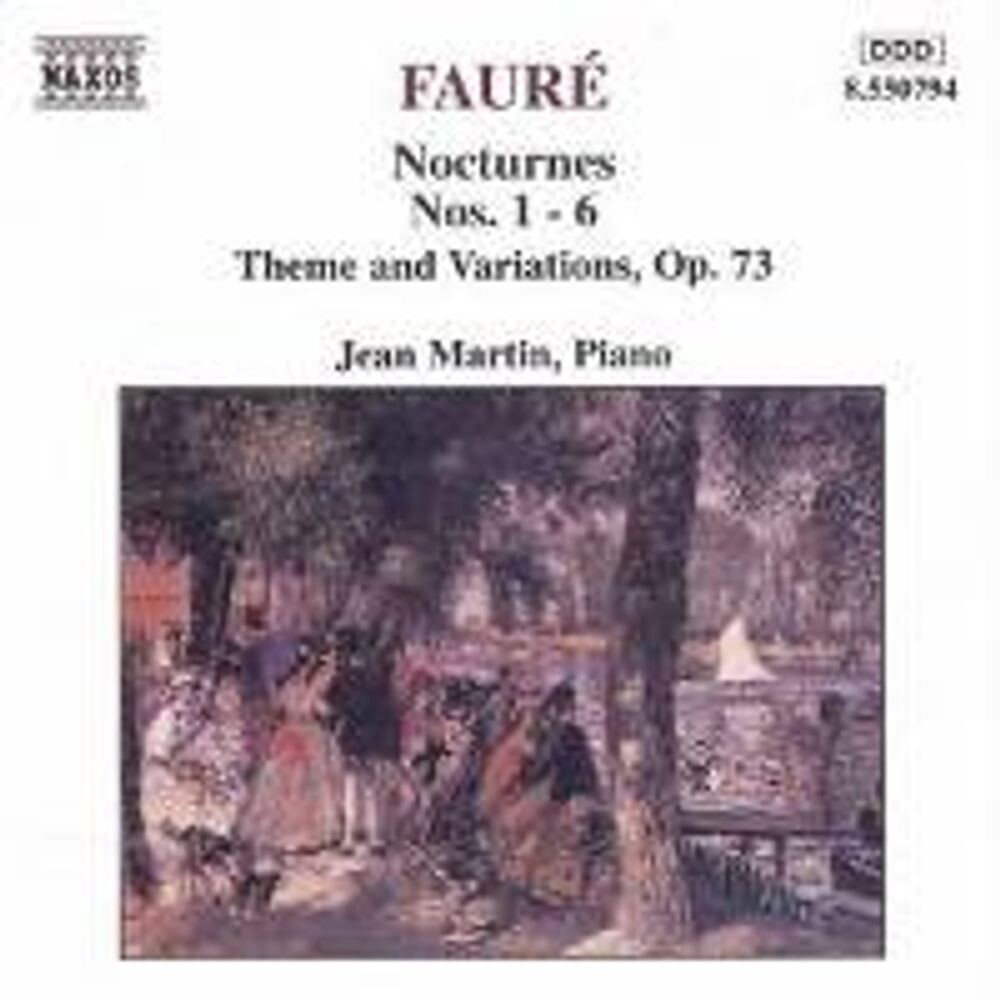 Диск CD Fure: Nocturnes Nos. 1-6 - Gabriel Fauré, Jean Martin
Диск CD Fure: Nocturnes Nos. 1-6 - Gabriel Fauré, Jean Martin