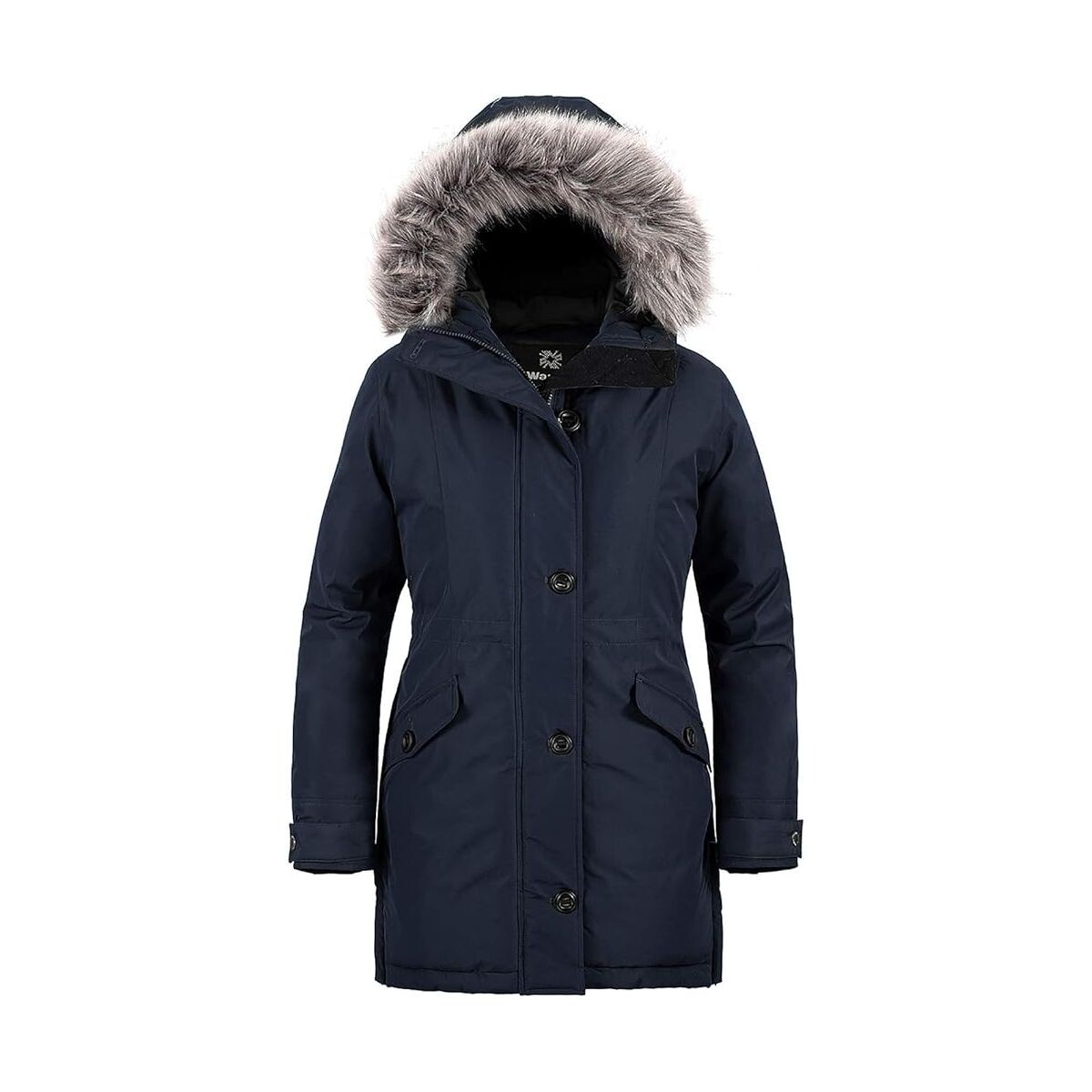 Парка Wantdo Women's Hooded Winter Waterproof Warm Long, темно-синий
Парка Wantdo Women's Hooded Winter Waterproof Warm Long, темно-синий