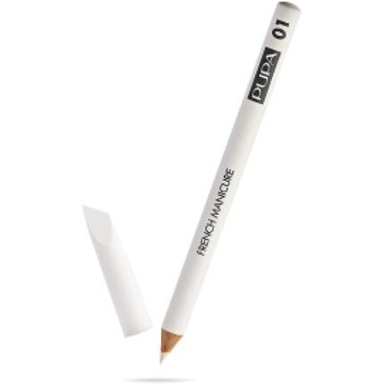 Французский маникюр, белый карандаш для ногтей, Pupa Milano
Французский маникюр, белый карандаш для ногтей, Pupa Milano