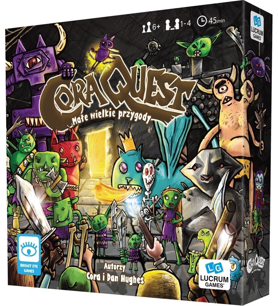 Настольная игра Coraquest: Little Big Adventures от Lucrum Games
Настольная игра Coraquest: Little Big Adventures от Lucrum Games