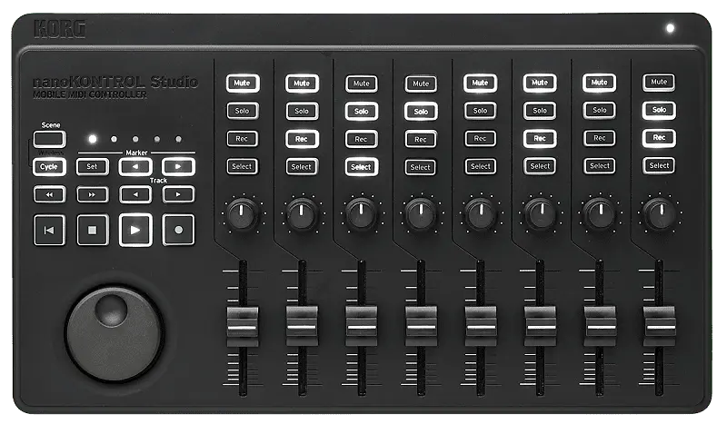 Korg nanoKONTROL Studio Bluetooth/USB Midi-контроллер NANOKONST
Korg nanoKONTROL Studio Bluetooth/USB Midi-контроллер NANOKONST