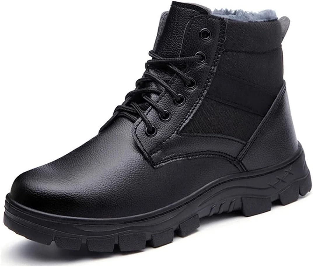 Мужские зимние ботинки с металлическим носком, защитой от проколов и утепленные Generic, черный
Мужские зимние ботинки с металлическим носком, защитой от проколов и утепленные Generic, черный