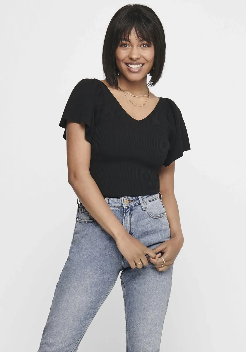 Only свитер с V-образным вырезом "ONLLEELO S/S BACK PULLOVER KNT NOOS", черный
Only свитер с V-образным вырезом "ONLLEELO S/S BACK PULLOVER KNT NOOS", черный