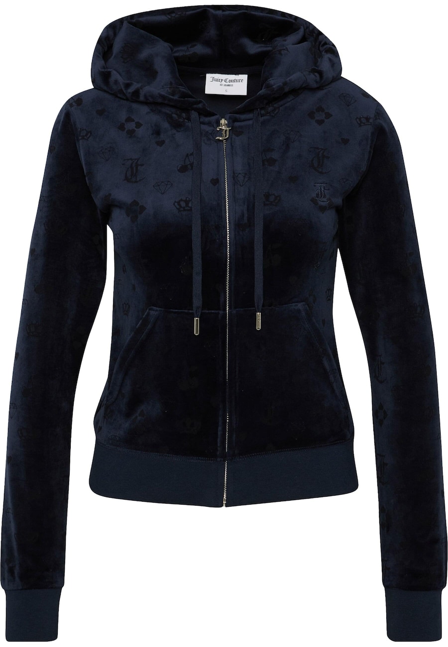 Толстовка с капюшоном на молнии Juicy Couture Madison, темно-синий
Толстовка с капюшоном на молнии Juicy Couture Madison, темно-синий
