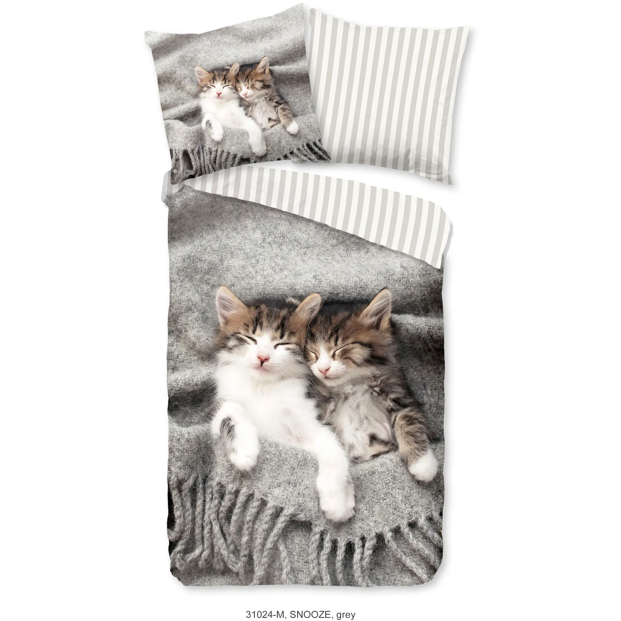 Детское постельное белье PURE Luxury Collection "Snooze", микрофибра, 135х200, легкое в уходе, молния, двустороннее, детское, кот, серый
Детское постельное белье PURE Luxury Collection "Snooze", микрофибра, 135х200, легкое в уходе, молния, двустороннее, детское, кот, серый
