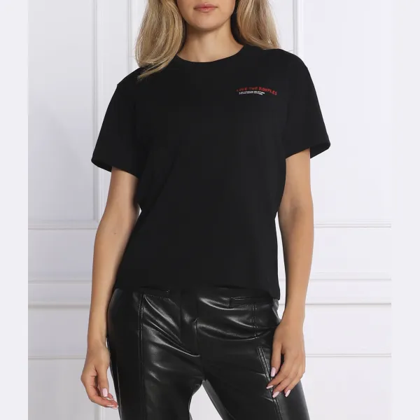 Футболка стандартного кроя The Kooples, черный
Футболка стандартного кроя The Kooples, черный