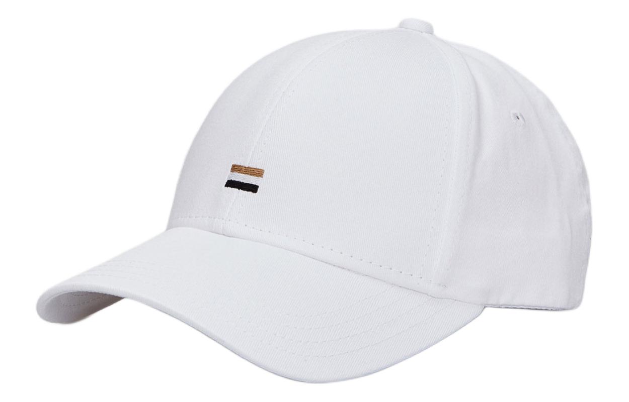 Вышитая полосами хлопковая кепка HUGO BOSS
Вышитая полосами хлопковая кепка HUGO BOSS