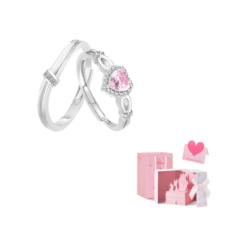 Кольца Princess 925 Sterling Silver Unisex Disney, Sweet Confession-925 Sterling Silver Couple Rings
Кольца Princess 925 Sterling Silver Unisex Disney, Sweet Confession-925 Sterling Silver Couple Rings