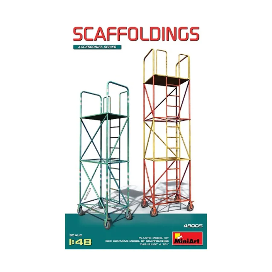 Строительные леса, Scenery & Accessories (1:48) (MiniArt Models)
Строительные леса, Scenery & Accessories (1:48) (MiniArt Models)