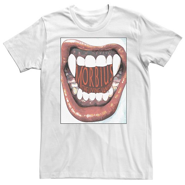 Футболка Marvel Morbius the living vampire teeth Big & tall Licensed Character
Футболка Marvel Morbius the living vampire teeth Big & tall Licensed Character