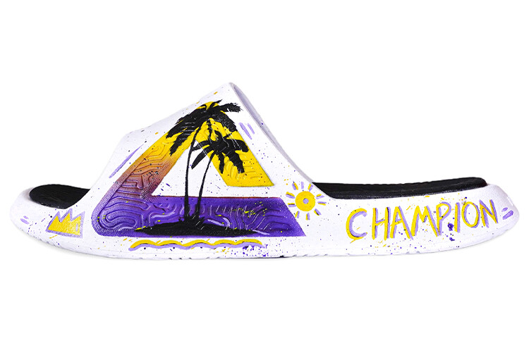 Шлепанцы мужские белые/черные Peak
Шлепанцы мужские белые/черные Peak